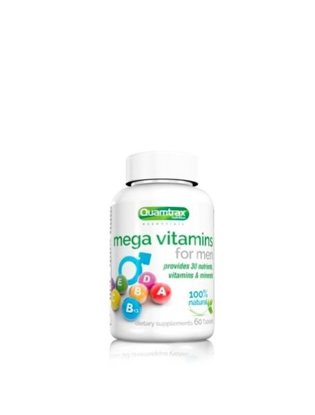 Mega Vitamins for Men Quamtrax