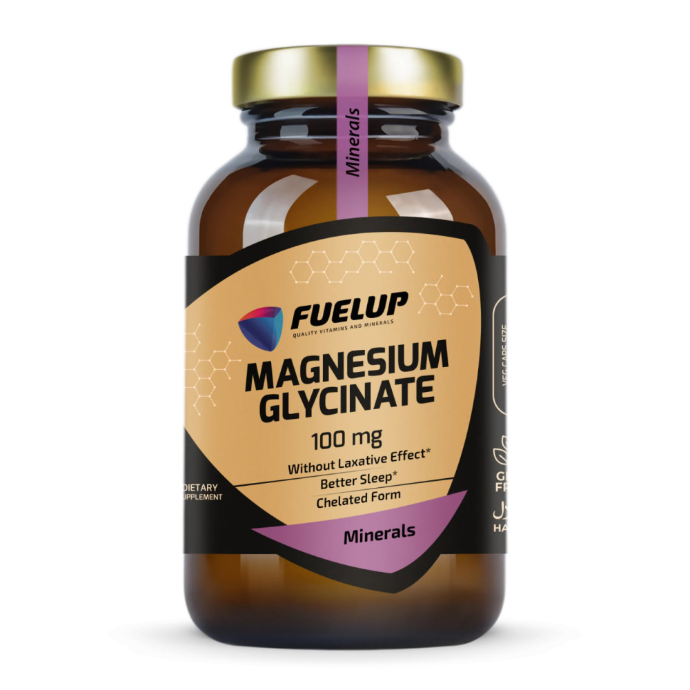 FUELUP Magnesium Glycinate 120caps.